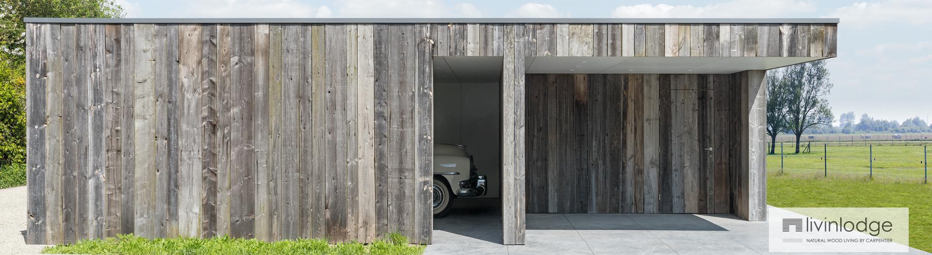 Moderne carports - Houten bijgebouwen op maat