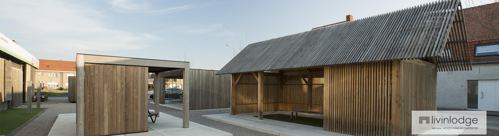 Houten terrasoverkapping op maat