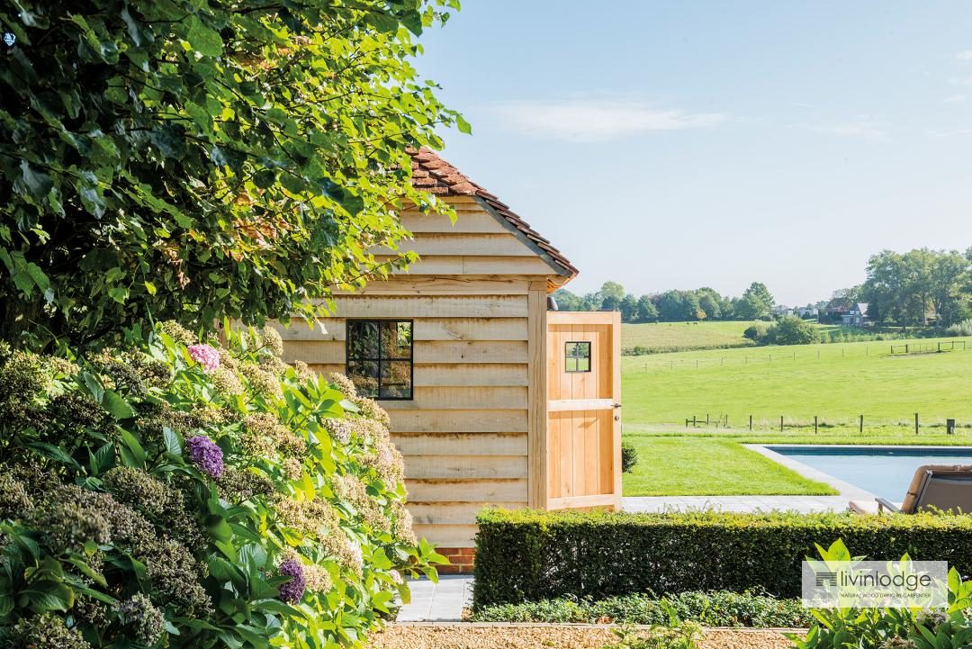 Eiken Cottage Poolhouses - Houten Bijgebouwen op maat