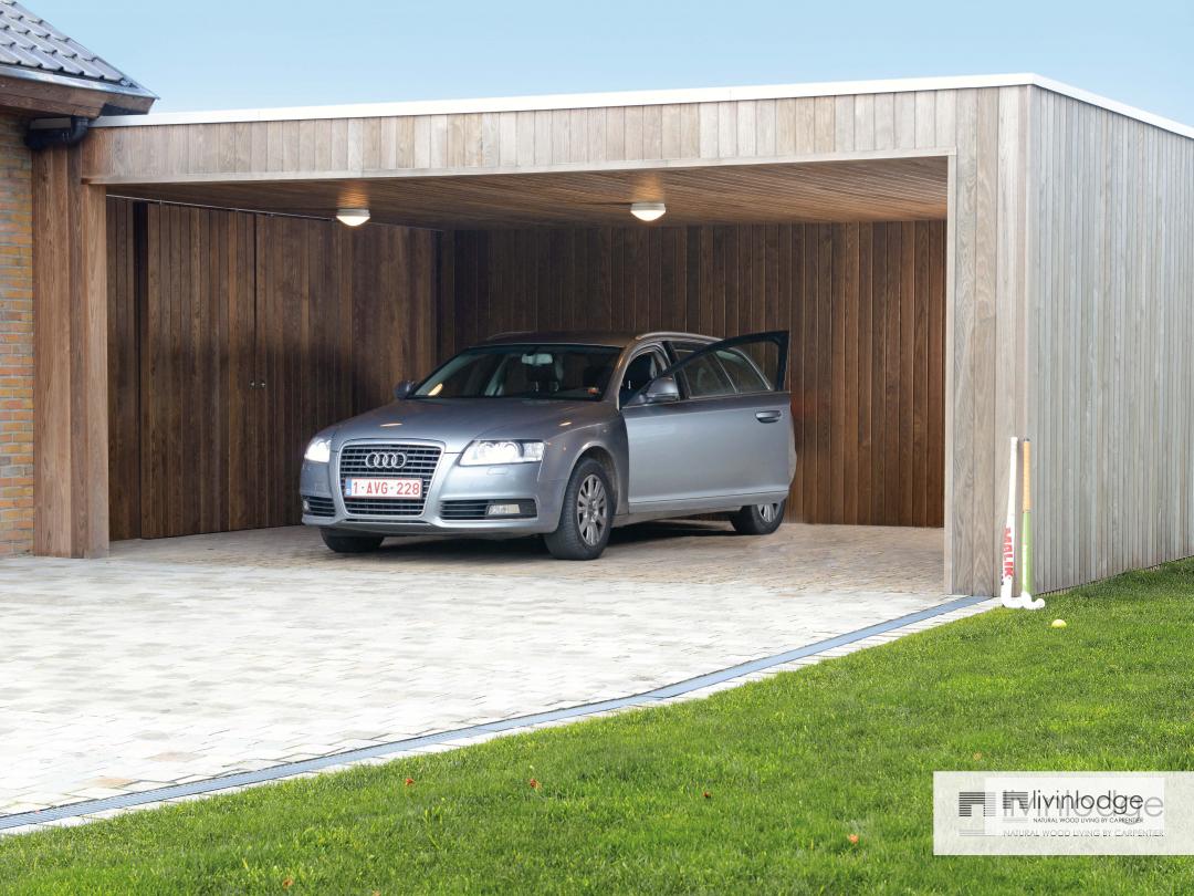 Houten design carport | Livinlodge